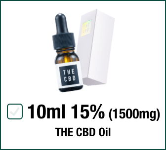 商品選択前：THE CBD Oil 10ml 15％（1,500mg）